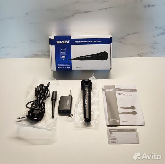 Микрофон беспроводной Sven MK-770 (рабочий)