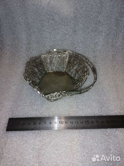 Сухарница, конфетница СССР, Скань