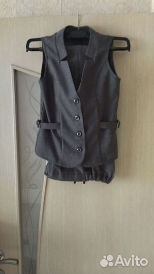 Школьная форма серая