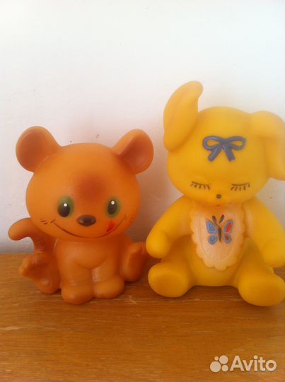 Игрушки резиновые