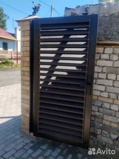 Забор жалюзи