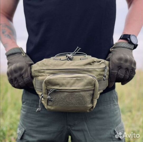 Поясная тактическая Сумка - 4 цвета на выбор