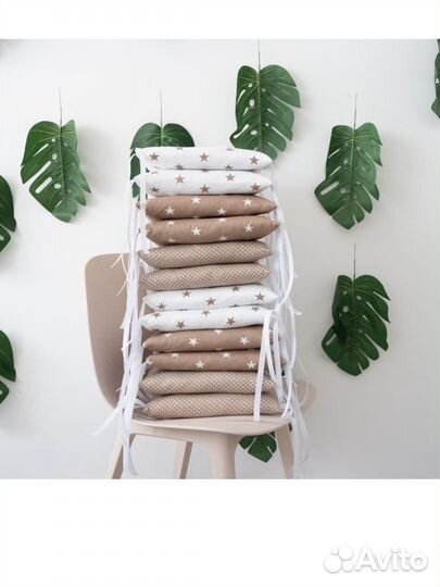 Бортики на детскую кроватку