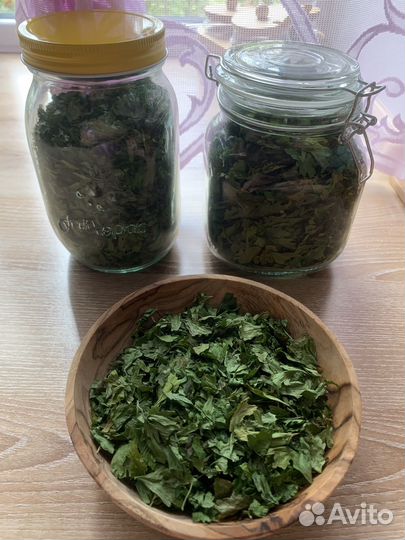 Травы сушеные петрушка базилик эстрагон мята