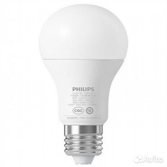 Лампочка Xiaomi Philips Smart Led E27 (GPX4005RT)