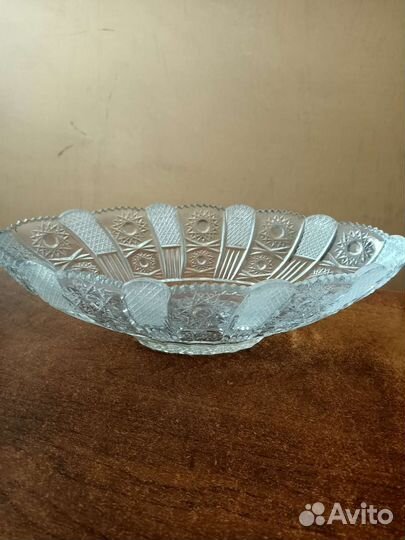 Ваза хрустальная большая СССР