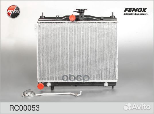 Радиатор охлаждения паяный Hyundai Getz 1.3 1.4