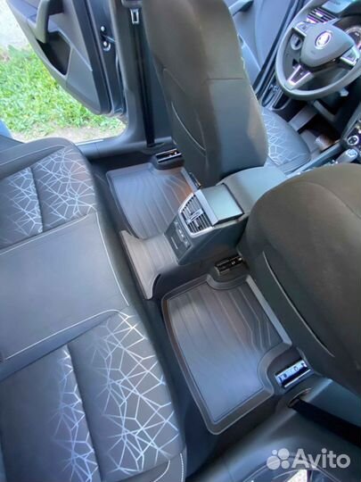 Коврики резиновые 3D для Skoda Octavia-A7