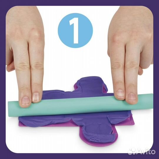 Пластилин Мини-набор Play-doh Builder новый