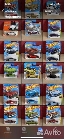 Hot wheels ассортимент