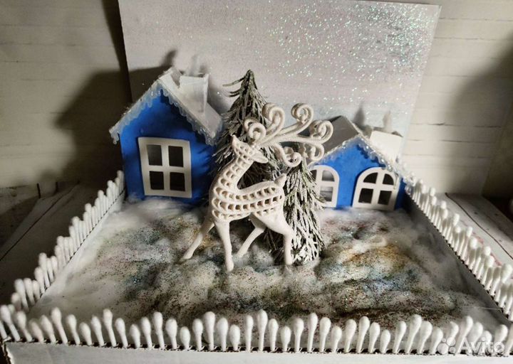 Новогодняя поделка Серебряное копытце