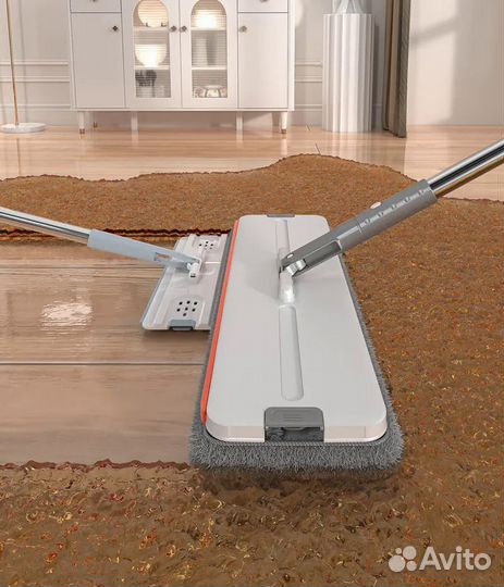 Швабра с ведром и отжимом новая 12л