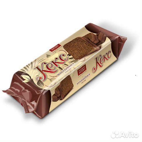 Кекс Русский Бисквит c Шоколадным вкусом 225г