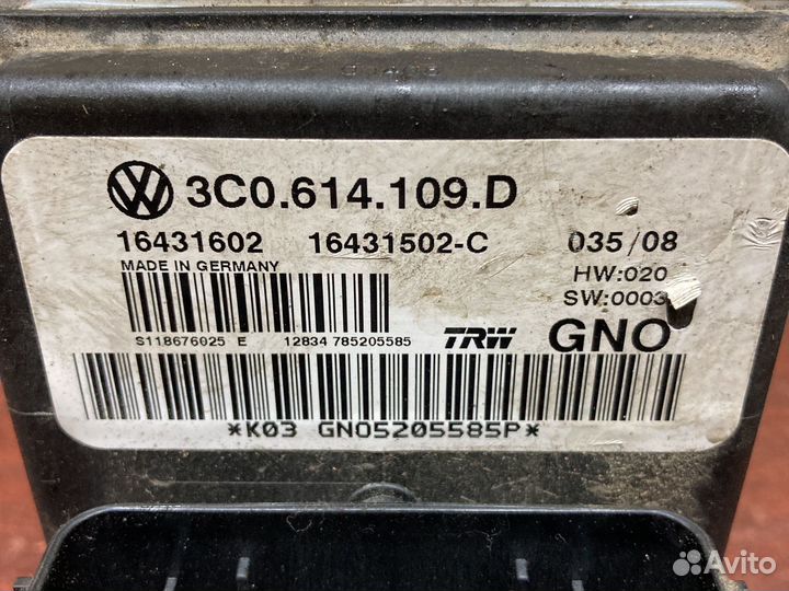 Блок абс фольксваген пассат б6