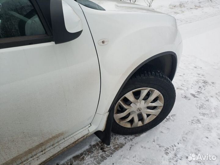 Брызговики передние увеличенные Nissan Terrano