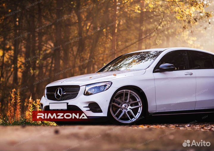 Кованые диски R21 на Mercedes GLC 200