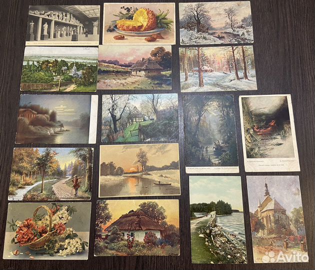 Старинные открытки до 1917 года