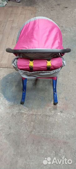 Детские санки коляска бу