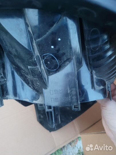 Фонарь задний левый поло седан 6RU945095, оригинал