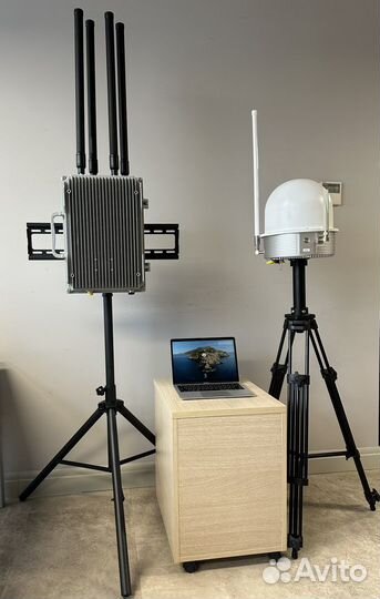 Аэроскоп с системой подавленния рэб