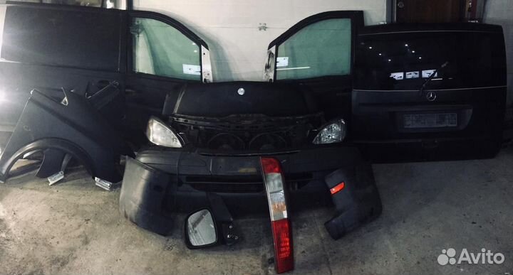 Кузовные детали Мерседес Вито кузов w639