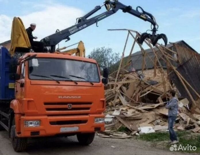 Вывоз мусора. Услуги ломовоза