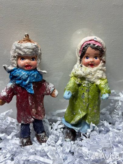 Игрушки из ваты