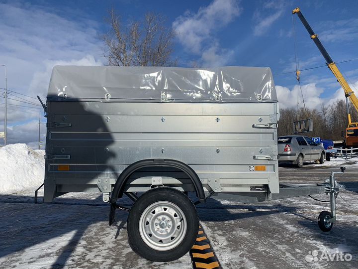 Прицеп сст 7132-03 (Надстав., Подъемн. борт и Тент