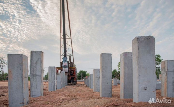 Железобетонные сваи под ключ