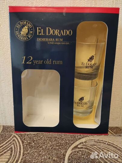 Коробка со стаканами El Dorado