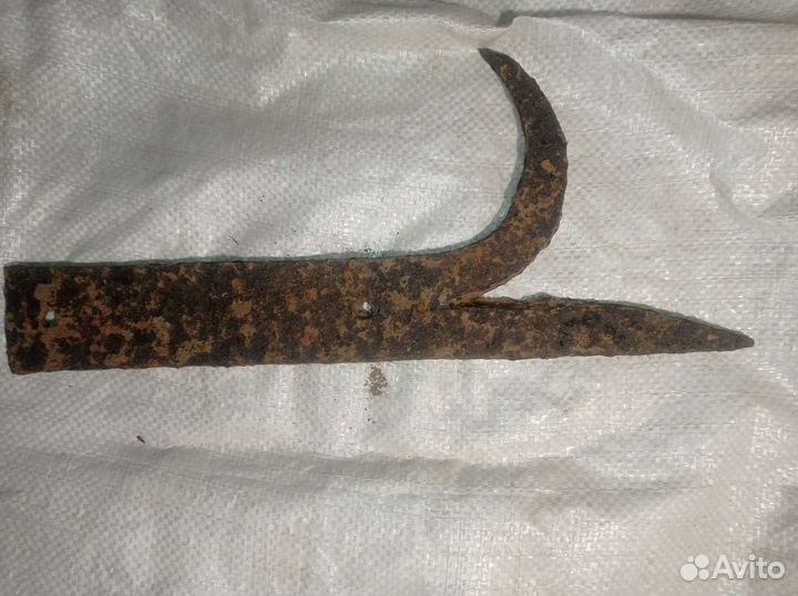 Пешня и Багор плоский, старина, орудие труда