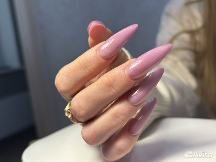Маникюр наращивание
