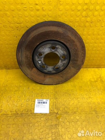 Диск тормозной передний Volkswagen Polo CK