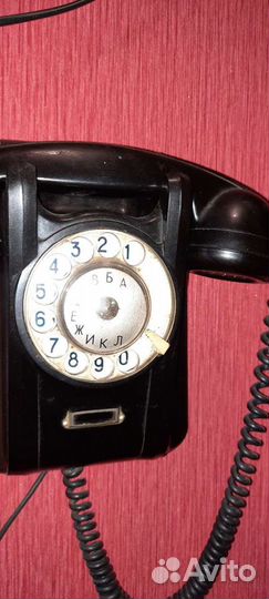 Старый телефон СССР