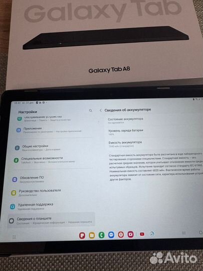 Планшет Samsung galaxy tab a8 lte 128