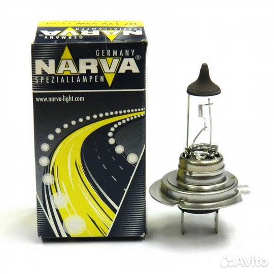 Лампа 12V H7 55W narva Standard 1 шт. картон 48328
