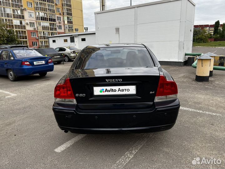 Volvo S60 2.4 AT, 2007, 337 500 км