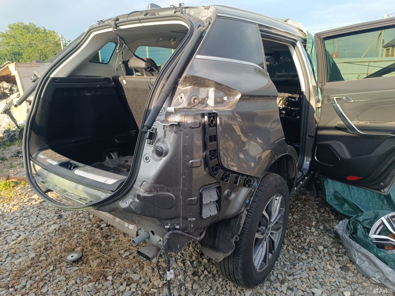 Задняя часть кузова Geely Atlas pro