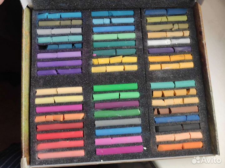 Пастель сухая художественная
