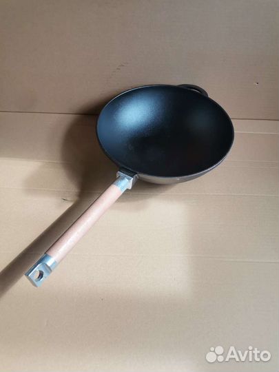 Сковорода чугунная Вок 24 см 26 см