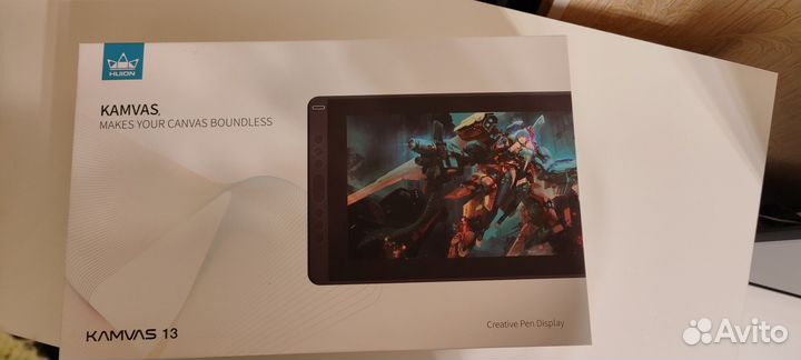 Графический планшет с экраном Huion kamvas 13