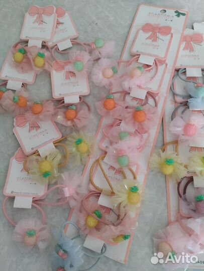 Новые резинки. Крабики, заколки