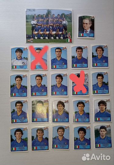 Panini Чемпионат Европы 1988