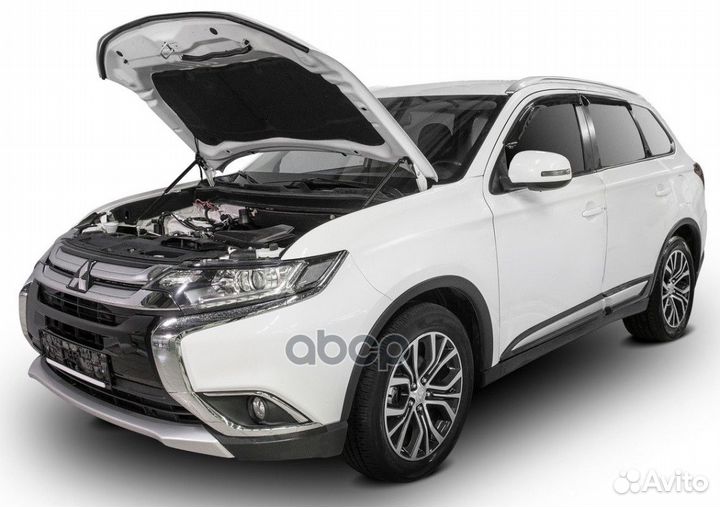 Umiout021 амортизатор капота 2шт. газовый Mits