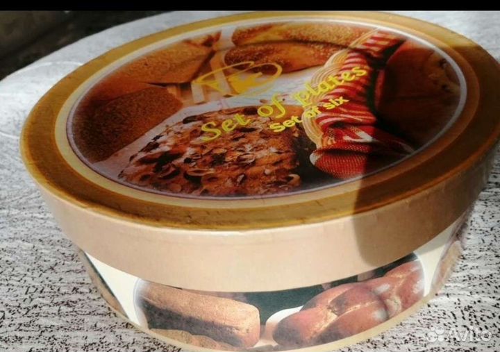 Набор Тарелки декор хлебные изделия новое