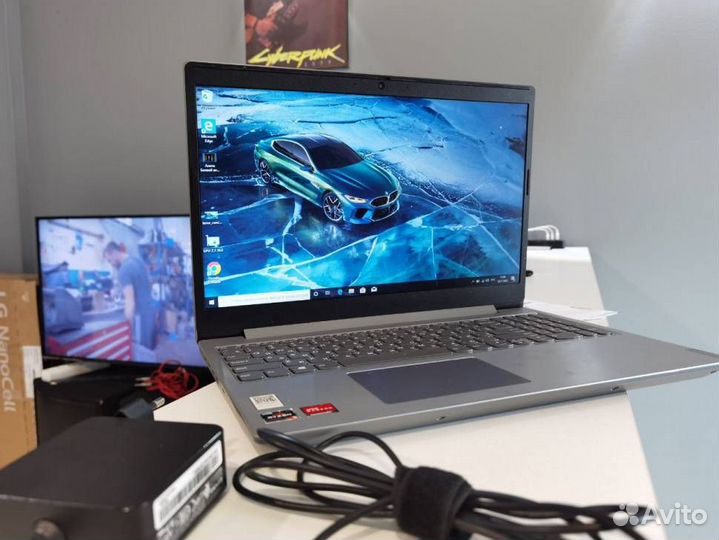 Lenovo l340 Шустрый Ноутбук Ryzen 5 + Vega 8+ssd