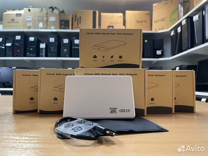 Бокс USB 3.0 + Жесткий диск 500Gb