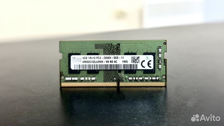 Оперативная память SKhynix sodimm DDR4 4Gb 2666мгц