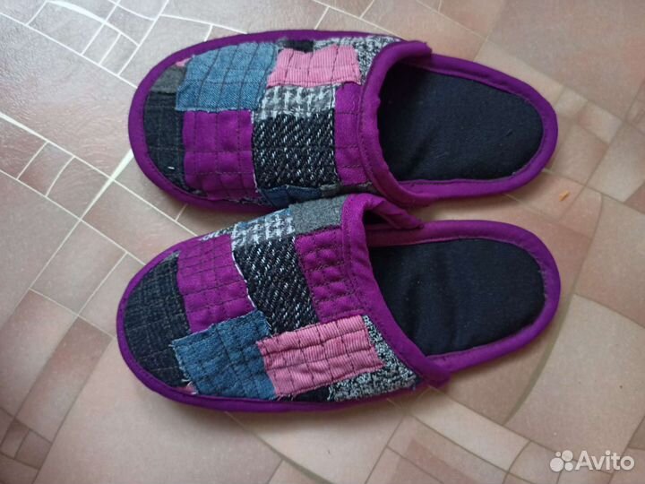 Тапочки домашние. Ручная работа