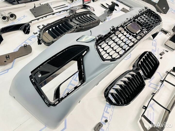 Обвес с оптикой BMW F10 в стиле M5 F90 рестайлинг